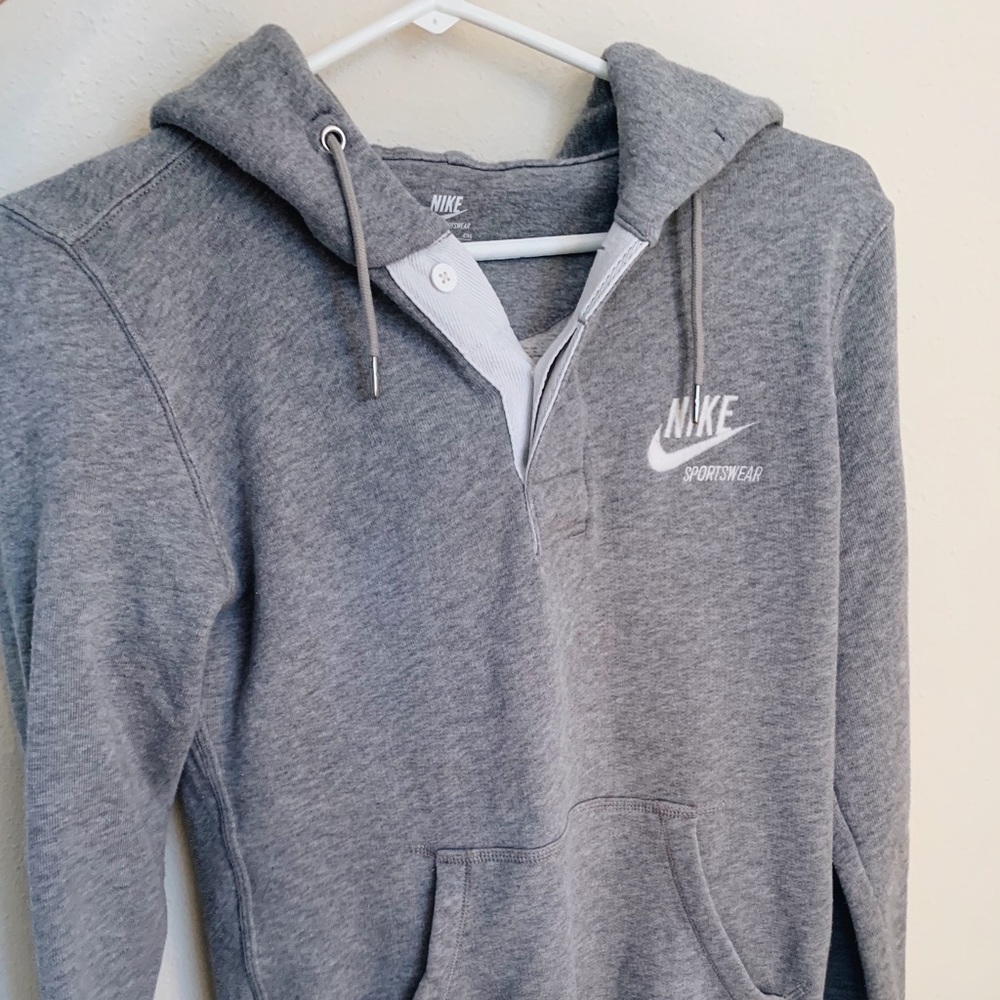 Grey Nike Hoodie